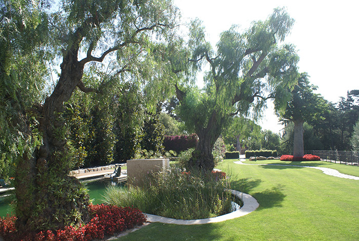 piscina natural jardin